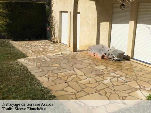 Nettoyage de terrasse  ascros-06260 Toutin Steeve Etanchéité