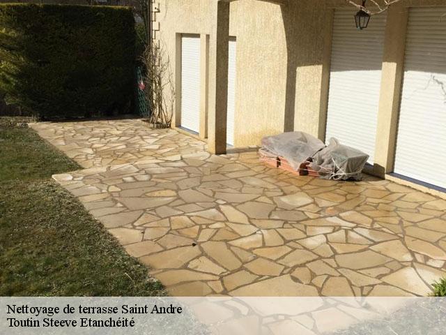 Nettoyage de terrasse  saint-andre-06730 Toutin Steeve Etanchéité