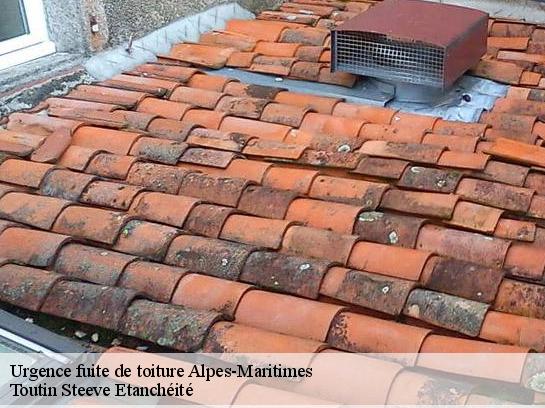 Urgence fuite de toiture Alpes-Maritimes 