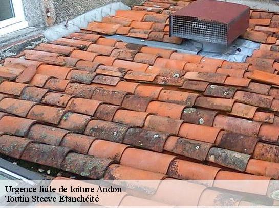 Urgence fuite de toiture  06750