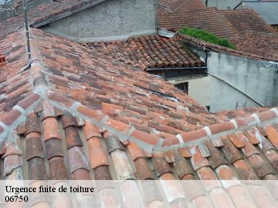 Urgence fuite de toiture  06750