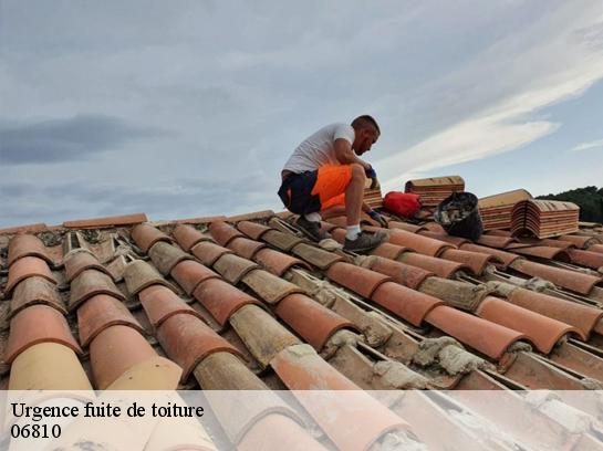 Urgence fuite de toiture  06810