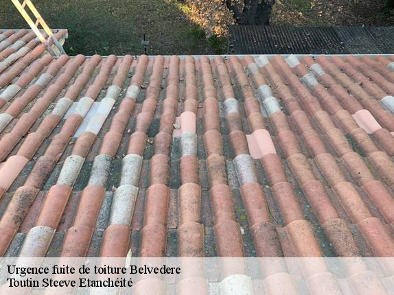 Urgence fuite de toiture  belvedere-06450 Toutin Steeve Etanchéité