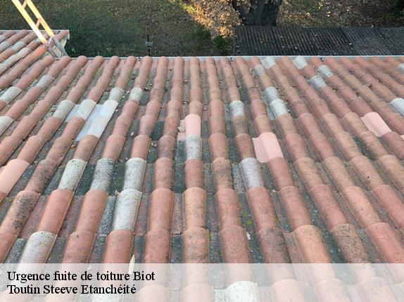 Urgence fuite de toiture  06410