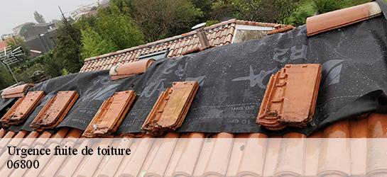 Urgence fuite de toiture  06800