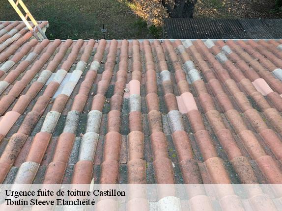 Urgence fuite de toiture  castillon-06500 Toutin Steeve Etanchéité