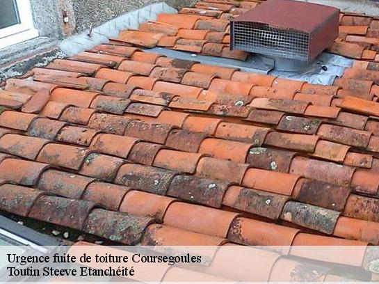 Urgence fuite de toiture  06140