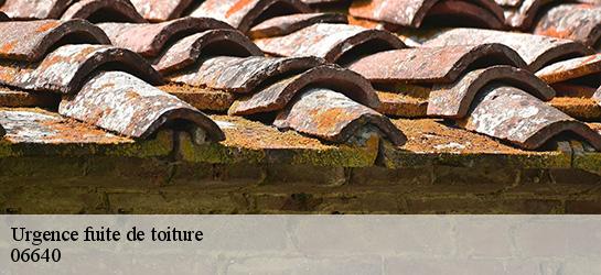 Urgence fuite de toiture  06640