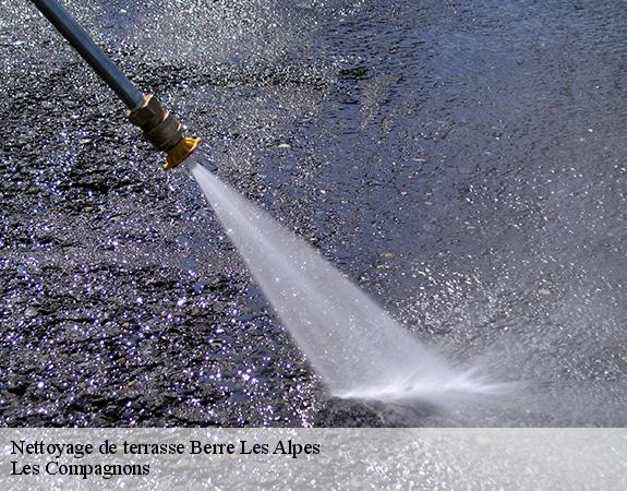 Nettoyage de terrasse  berre-les-alpes-06390 Les Compagnons 