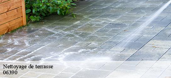 Nettoyage de terrasse  06390