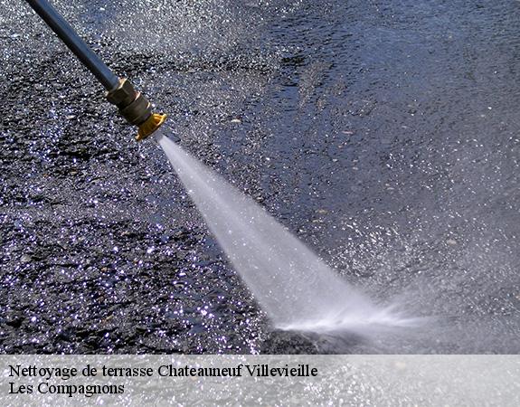 Nettoyage de terrasse  chateauneuf-villevieille-06390 Les Compagnons 