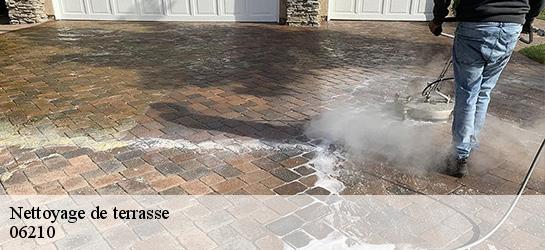 Nettoyage de terrasse  06210