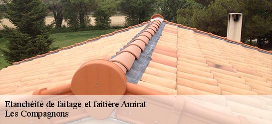 Etanchéité de faitage et faitière  06910