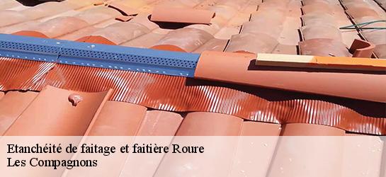 Etanchéité de faitage et faitière 06420