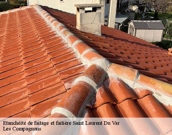 Etanchéité de faitage et faitière  saint-laurent-du-var-06700 Les Compagnons 