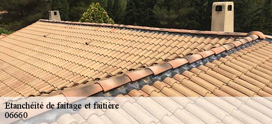 Etanchéité de faitage et faitière  06660