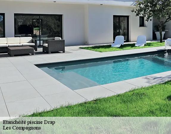 Etanchéité piscine  drap-06340 Les Compagnons 
